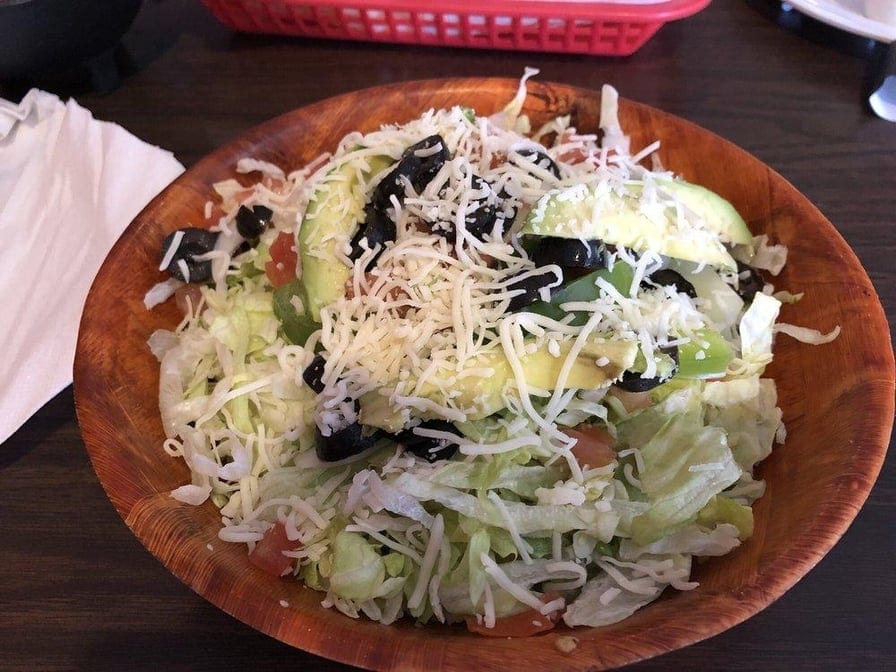 Fajita Salad.