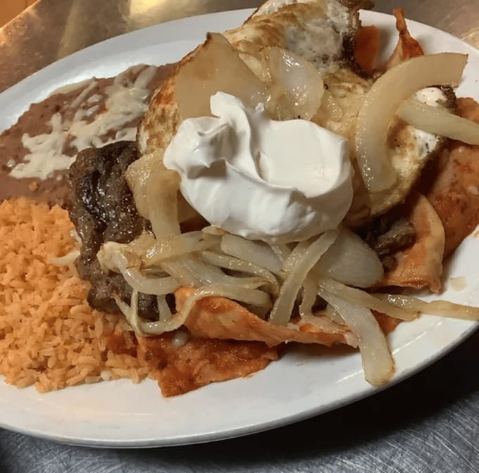 Chilaquiles Mexicanos.
