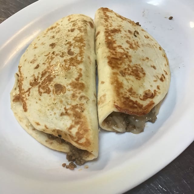 Chicken or Beef Quesadilla (2).