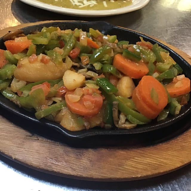 Vegetarian Fajitas.