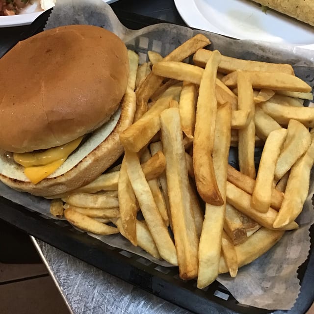 Cheese Burger.