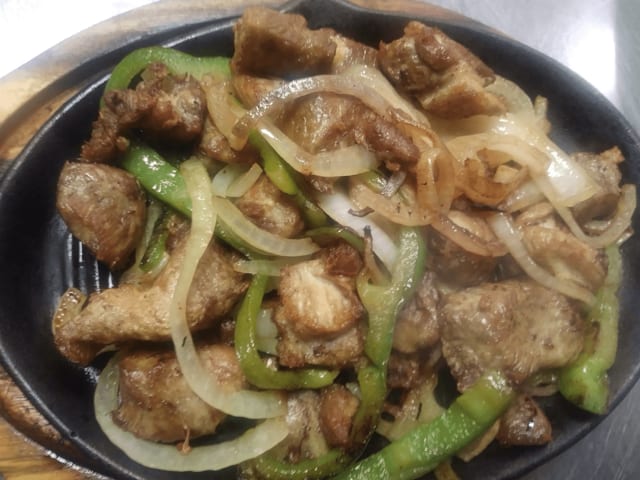 Carnitas Fajitas.