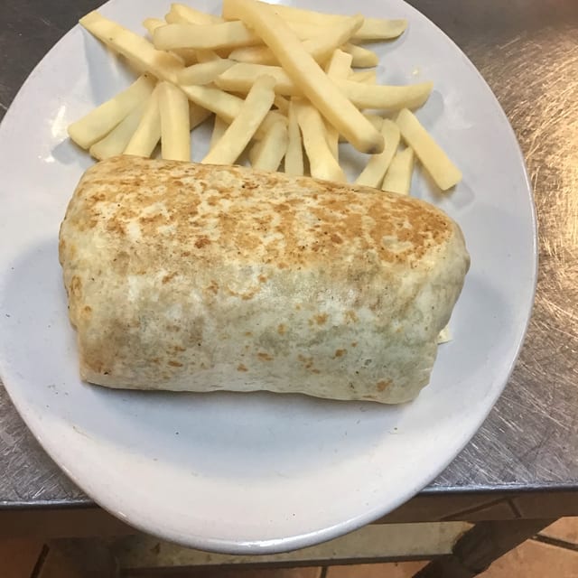 Shrimp Burrito.